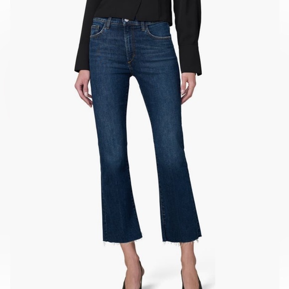 JOE’S JEANS HIGH RISE LDY CROPPED RAW EDGE SIZE 24 EUC - Picture 4 of 8